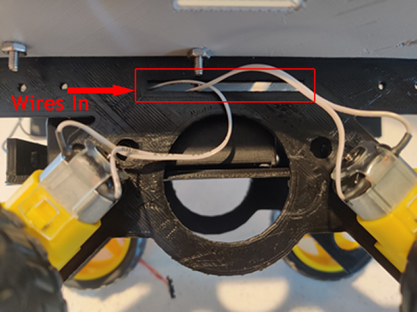 connect motor wires